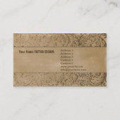 TATTOO – 名刺 (裏面)