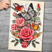 Tattoo 3 Decopage紙 薄葉紙