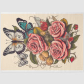 Tattoo 4 Decopage紙 薄葉紙 (正面)