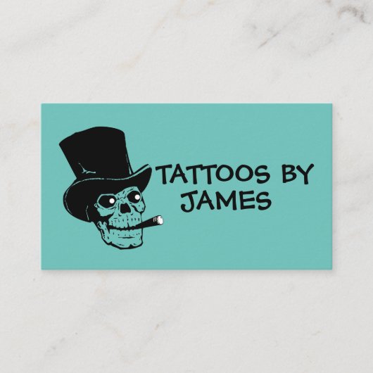 TATTOO ARTISTの名刺 名刺 (正面)