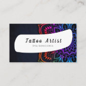 Tattoo Artist名刺 名刺 (正面)