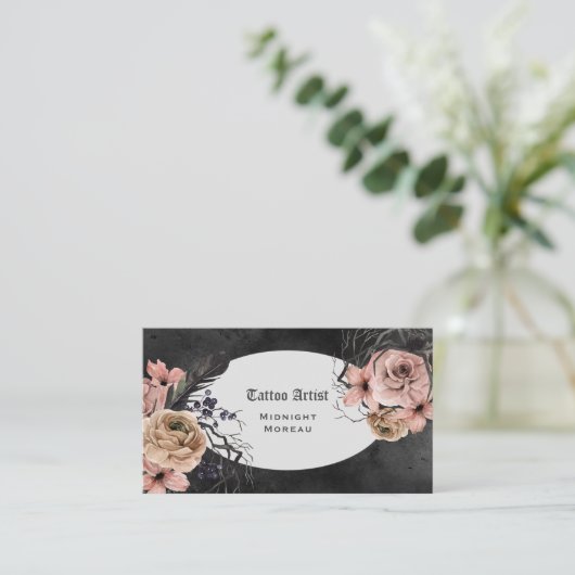 Tattoo Artist名刺 名刺 (スタンド正面)