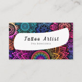 Tattoo Artist名刺 名刺 (正面)