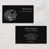 Tattoo artist  名刺 (正面/裏面)