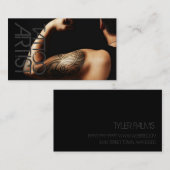 Tattoo Artist，名刺 名刺 (正面/裏面)