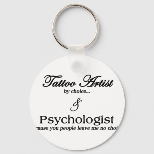 Tattoo Artist (選択) キーホルダー (正面)