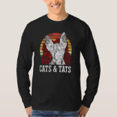Tattoo Artist Cat Art Tシャツ (正面)
