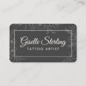 Tattoo Artist Floral 名刺 (正面)