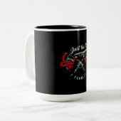 Tattoo Artist Just Tip Gift For Tattoo Lover ツートーンマグカップ (正面左)