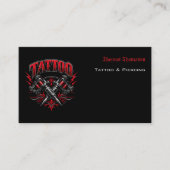 Tattoo artist QR code  名刺 (正面)