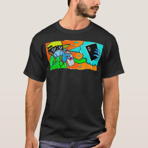 Tattoo Artist Ron Rich Before Crayons Graffiti _30 Tシャツ