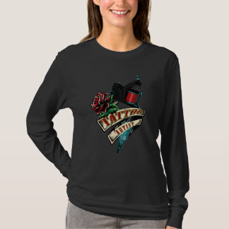 Tattoo Artist Tattoo Machineブラックインク Tシャツ