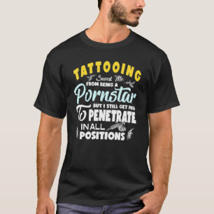 Tattoo Artist & TattooistことわざTattoo Tシャツ