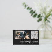 Tattoo artist tattooist piercings photo 名刺 (スタンド正面)