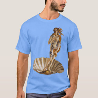 Tattoo Botticellix27s Birth of Venus Tシャツ