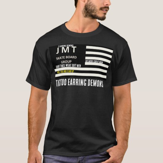 TATTOO EARRING Tシャツ (正面)
