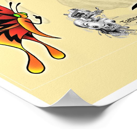 Tattoo Geezer-01 ポスター (角)