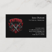 Tattoo Gift Voucher 名刺 (正面)