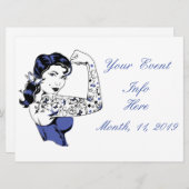 Tattoo Girl Arm Up Thunder_Cove (正面/裏面)