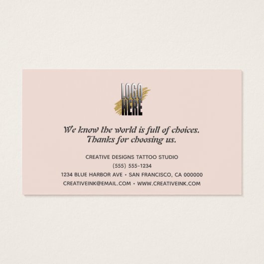 Tattoo Microbladingアフターケア指示赤面 (裏面)