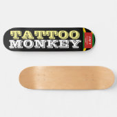 TATTOO MONKEY スケートボード (横)
