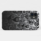 Tattoo Pattern ART – 黒い炎と円 Case-Mate iPhoneケース (裏面(横))