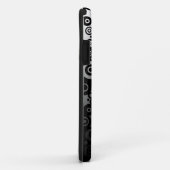 Tattoo Pattern ART – 黒い炎と円 Case-Mate iPhoneケース (裏面/右)