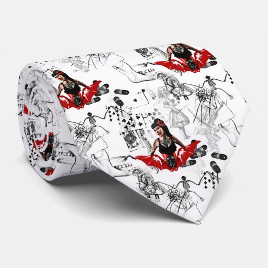 Tattoo Pin Up ネクタイ (ロール)