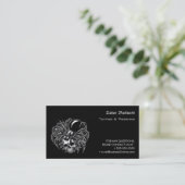 Tattoo Salon Appointment Reminder Business Card 名刺 (スタンド正面)