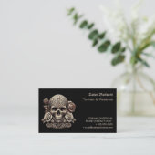 Tattoo Salon Appointment Reminder Business Card 名刺 (スタンド正面)