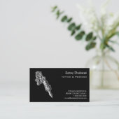 Tattoo Salon Appointment Reminder Business Card 名刺 (スタンド正面)