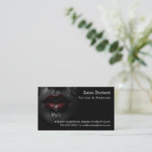 Tattoo Salon Appointment Reminder Business Card 名刺 (スタンド正面)