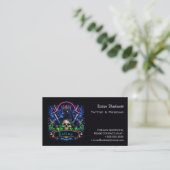 Tattoo Salon Appointment Reminder Business Card 名刺 (スタンド正面)