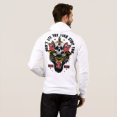 Tattoo slogan panther don't let the fear stop you  パーカ (裏面フル)