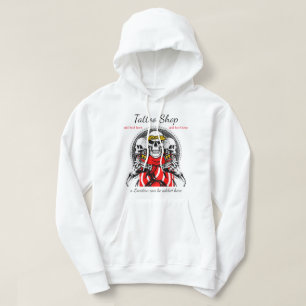 Tattoo Studio Basicフード付きスウェットシャツ パーカ