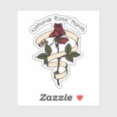 Tattoo Style Rose シール (シート)