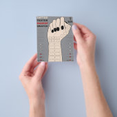 Tattoo Testerメイクアップ見本(アカスタマイズームカラー) チラシ (手)