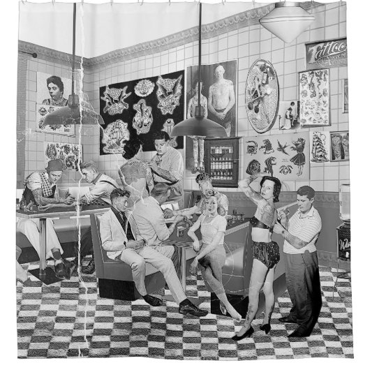 Tattoo You! シャワーカーテン (正面)