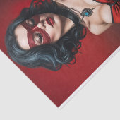 TattooedピンナップのCEOデコページ | はっきりした強化 薄葉紙 (詳細)