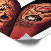 Tattooed Nurse Pin-up ポスター (角)