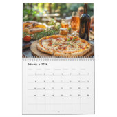 Tattooed Pizza – 2026 Calendar カレンダー (2月 2026)