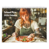 Tattooed Pizza – 2026 Calendar   カレンダー (カバー)