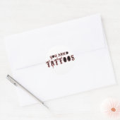 Tattoosシールが必要 ラウンドシール (封筒)