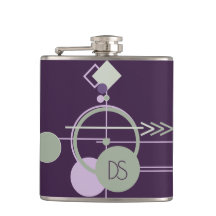 Tattoosラインワーク | ボヘミアンパープルグリーンカスタム