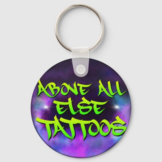 Tattoos Keychainを除く キーホルダー (裏面)