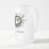 Tatuatori.it 8の球 フロストグラスビールジョッキ (正面右)