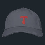 TAUフランシスカンクロス – TAU francescana 刺繍入りキャップ<br><div class="desc">刺繍タウのクロスベースボールキャップ – タウricamata su cappellino da baseball</div>