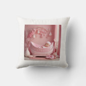 Taufkissen für Mädchen クッション (裏面)