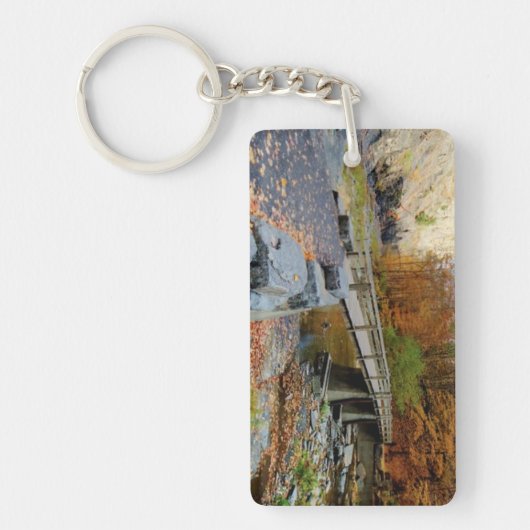 Taughannockは公園州立下ります キーホルダー (正面)