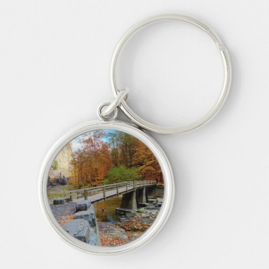 Taughannockは公園州立下ります キーホルダー (正面)